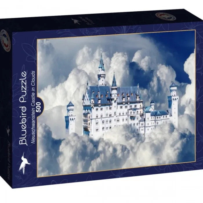 Bluebird Puzzle Puzzle Neuschwanstein Castle in Clouds