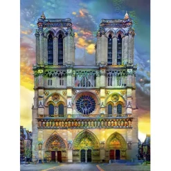 Bluebird Puzzle Puzzle Notre-Dame de Paris Cathedral