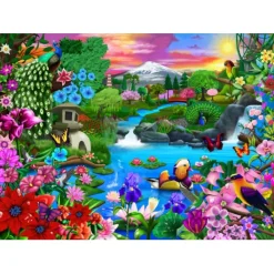 Bluebird Puzzle Puzzle Oriental Paradise