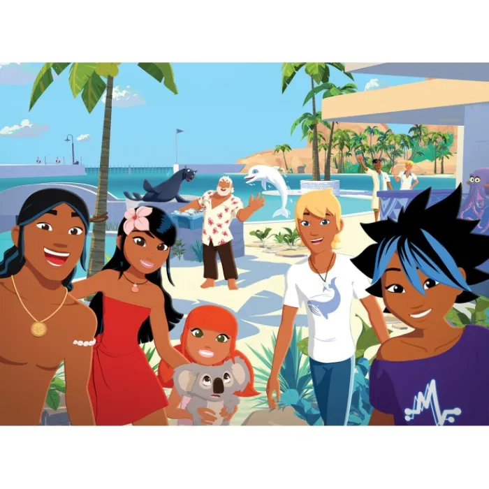 Bluebird Puzzle Puzzle Oum Le Dauphin Blanc