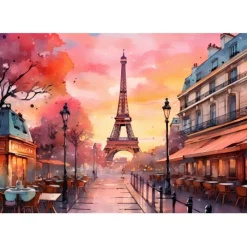 Bluebird Puzzle Puzzle Paris et la Grande Dame