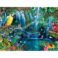 Bluebird Puzzle Puzzle Parrot Tropics