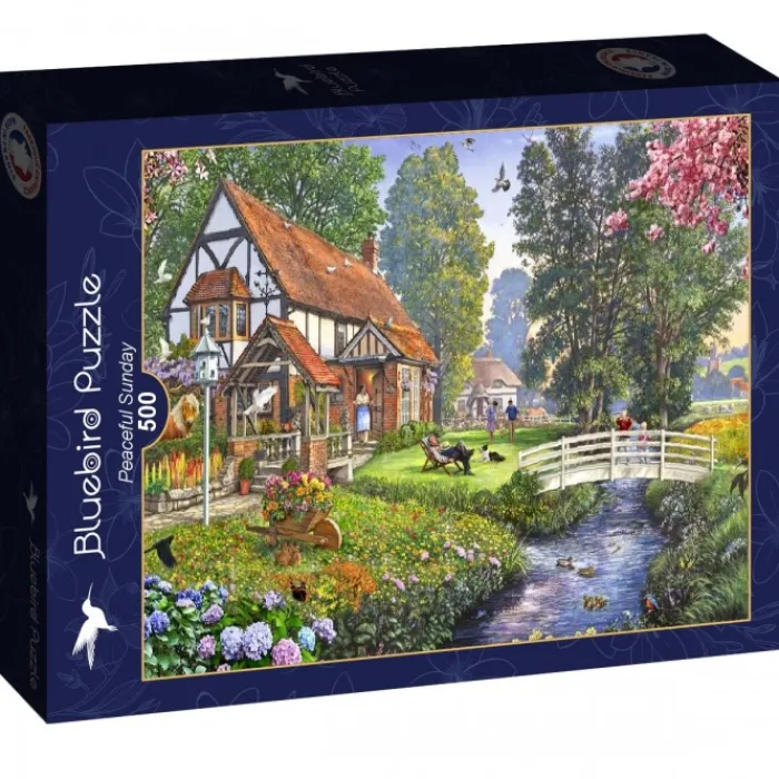 Bluebird Puzzle Puzzle Peaceful Sunday