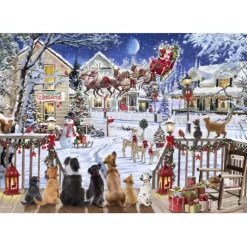 Bluebird Puzzle Puzzle Pets on Porch