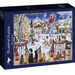 Bluebird Puzzle Puzzle Pets on Porch
