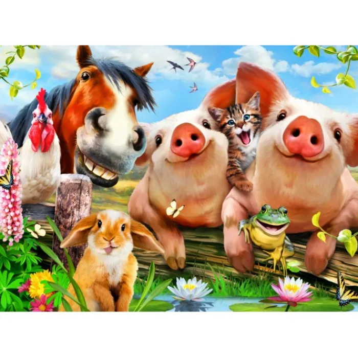 Bluebird Puzzle Puzzle Petting Farm