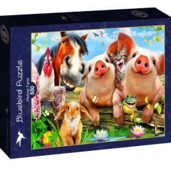 Bluebird Puzzle Puzzle Petting Farm