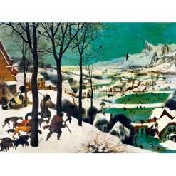 Bluebird Puzzle Puzzle Pieter Bruegel the Elder - Hunters in the Snow (Winter), 1565