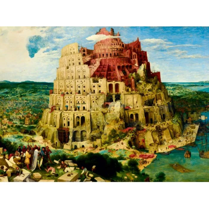 Bluebird Puzzle Puzzle Pieter Bruegel the Elder - The Tower of Babel, 1563