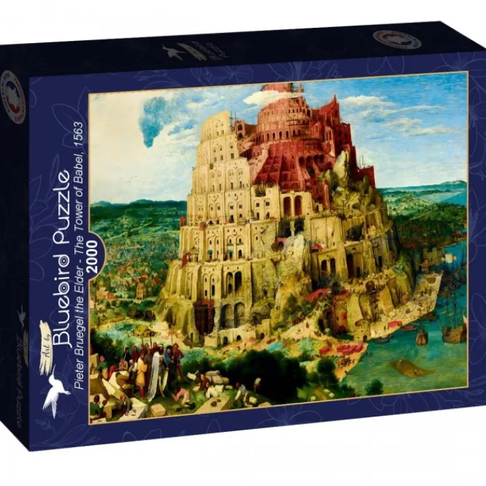 Bluebird Puzzle Puzzle Pieter Bruegel the Elder - The Tower of Babel, 1563