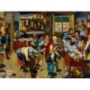 Bluebird Puzzle Puzzle Pieter Brueghel the Younger - The Tax-collector's Office, 1615