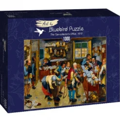 Bluebird Puzzle Puzzle Pieter Brueghel the Younger - The Tax-collector's Office, 1615