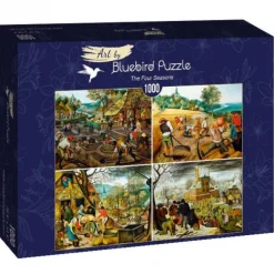 Bluebird Puzzle Puzzle Pieter Brueghel the Younger - The Four Seasons