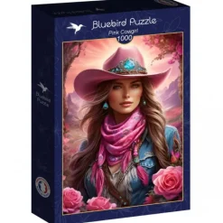 Bluebird Puzzle Puzzle Pink Cowgirl