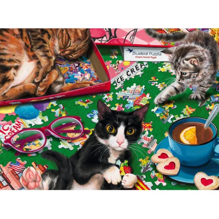 Bluebird Puzzle Puzzle Puzzle Cats