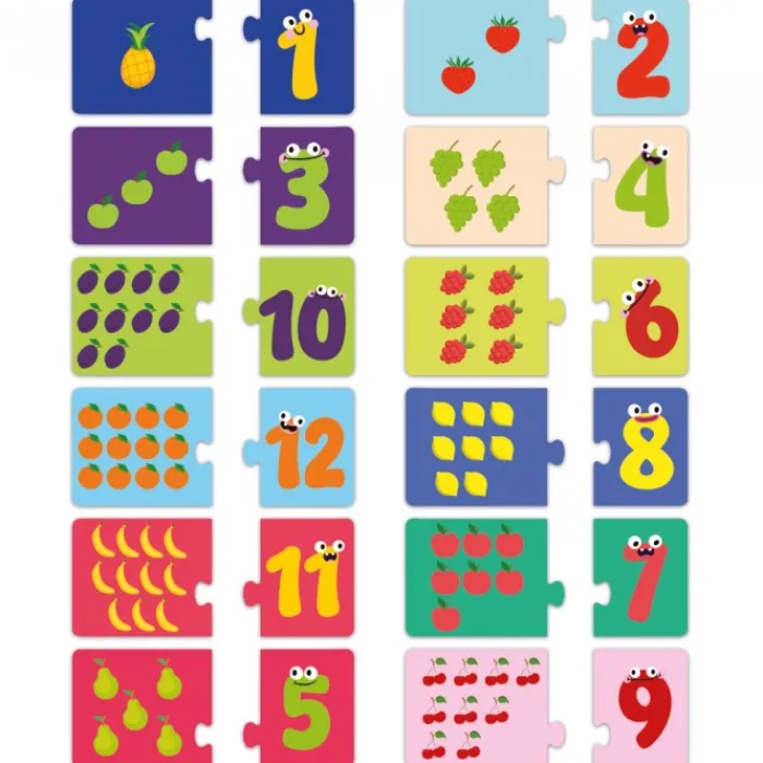 Bluebird Puzzle Puzzle Puzzles duo - Learning to Count
