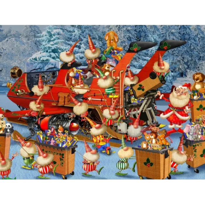 Bluebird Puzzle Puzzle Ready for Christmas Delivery Season