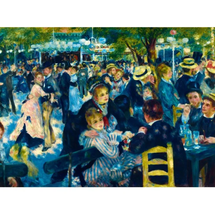 Bluebird Puzzle Puzzle Renoir - Dance at Le Moulin de la Galette, 1876