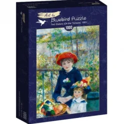 Bluebird Puzzle Puzzle Renoir - Two Sisters (On the Terrace), 1881