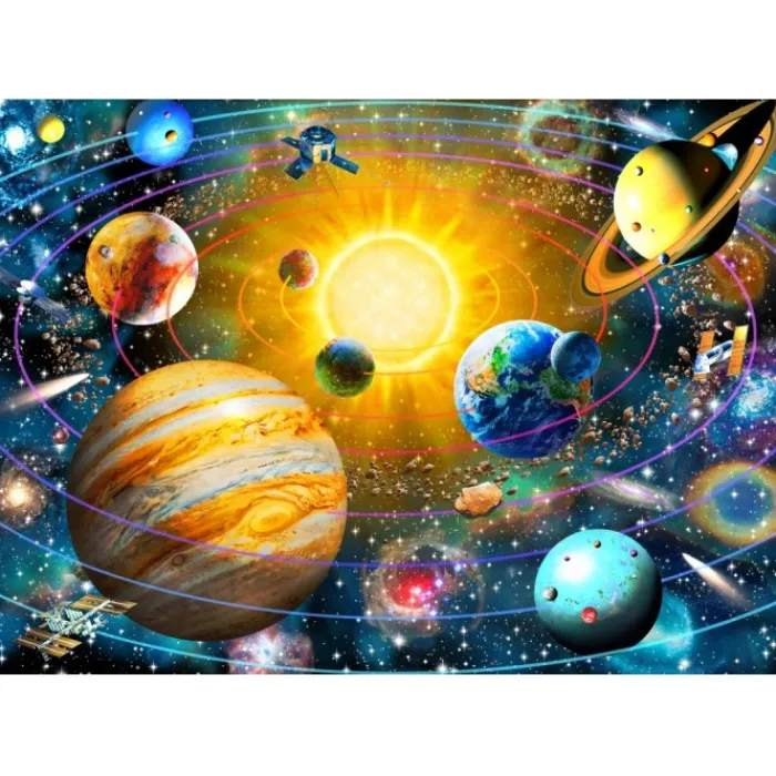 Bluebird Puzzle Puzzle Ringed Solar System