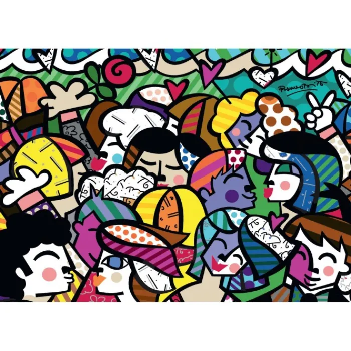 Bluebird Puzzle Puzzle Romero Britto - Looking into the future