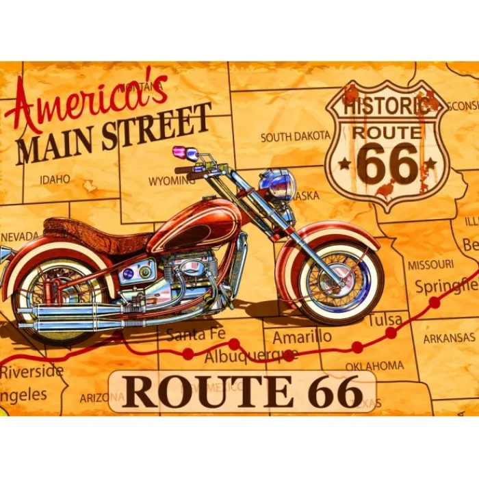 Bluebird Puzzle Puzzle Route 66