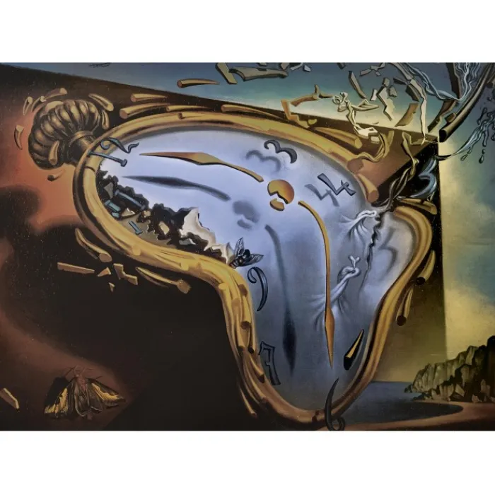 Bluebird Puzzle Puzzle Salvador Dalí - Soft Watch Exploding in 888 Particles after Twenty Years of Total Immobility, c.1954