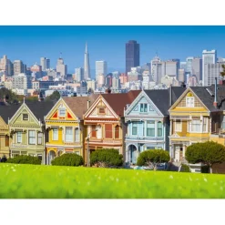 Bluebird Puzzle Puzzle San Francisco, Painted Ladies