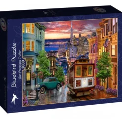 Bluebird Puzzle Puzzle San Francisco Trolley