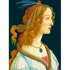 Bluebird Puzzle Puzzle Sandro Botticelli - Idealized Portrait of a Lady, 1480