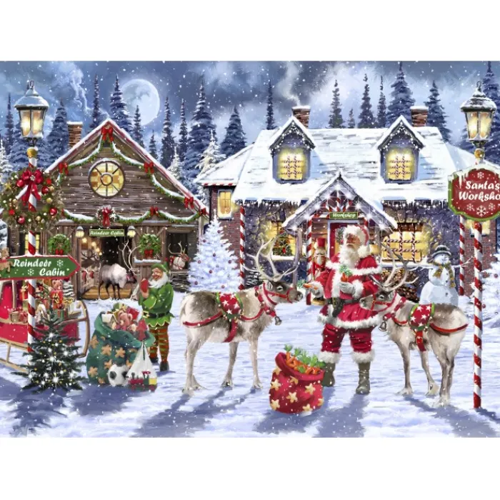 Bluebird Puzzle Puzzle Santa's Workshop