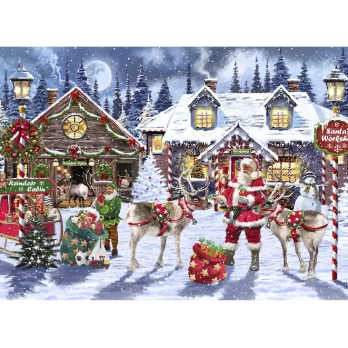 Bluebird Puzzle Puzzle Santa's Workshop