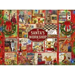 Bluebird Puzzle Puzzle Santas Workshop