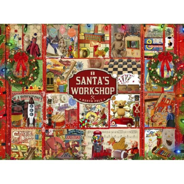 Bluebird Puzzle Puzzle Santas Workshop