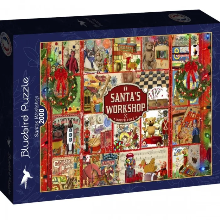 Bluebird Puzzle Puzzle Santas Workshop