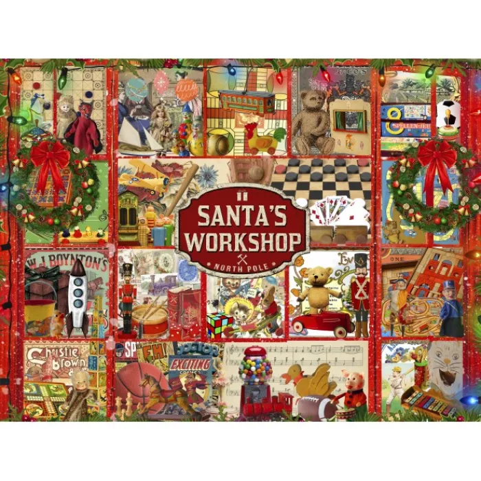 Bluebird Puzzle Puzzle Santas Workshop
