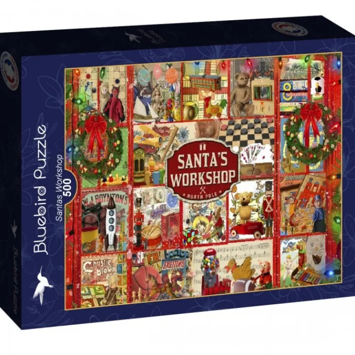Bluebird Puzzle Puzzle Santas Workshop