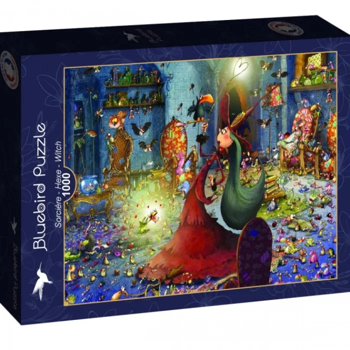 Bluebird Puzzle Puzzle Sorcière - Hexe - Witch
