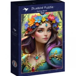 Bluebird Puzzle Puzzle Spring Mood
