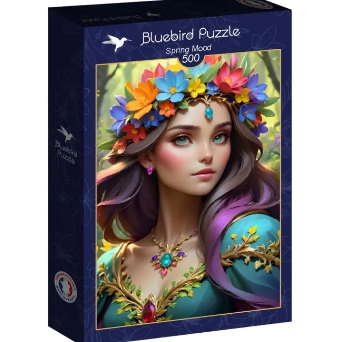 Bluebird Puzzle Puzzle Spring Mood