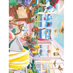 Bluebird Puzzle Puzzle Summer Porch