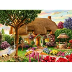 Bluebird Puzzle Puzzle Thatched Cottage