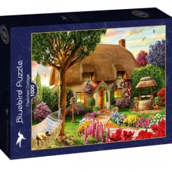 Bluebird Puzzle Puzzle Thatched Cottage