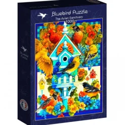 Bluebird Puzzle Puzzle The Avian Sanctuary