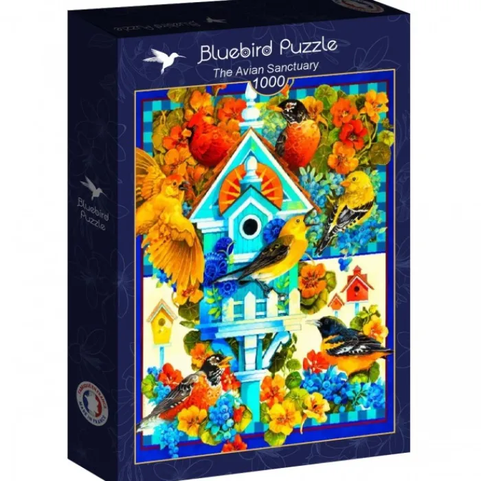 Bluebird Puzzle Puzzle The Avian Sanctuary