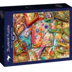 Bluebird Puzzle Puzzle The Junk Journaler's Desk