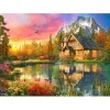 Bluebird Puzzle Puzzle The Mountain Cabin