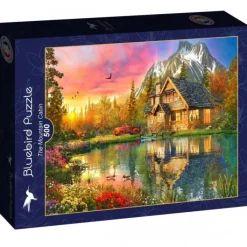 Bluebird Puzzle Puzzle The Mountain Cabin