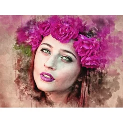 Bluebird Puzzle Puzzle The Rose Woman