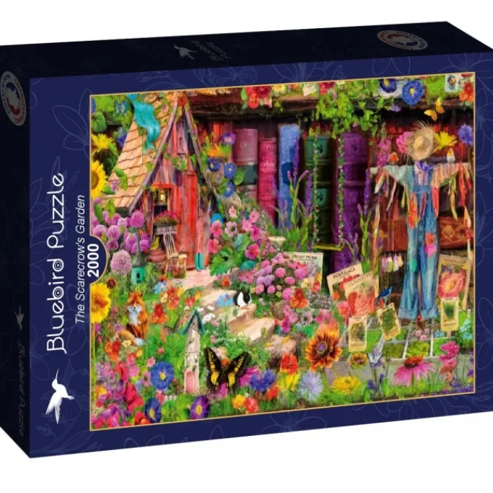 Bluebird Puzzle Puzzle The Scarecrow's Garden